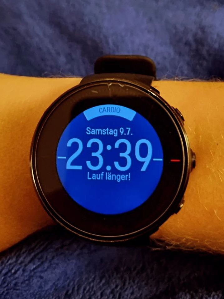 Polar-Uhr schlägt Cardio vor
