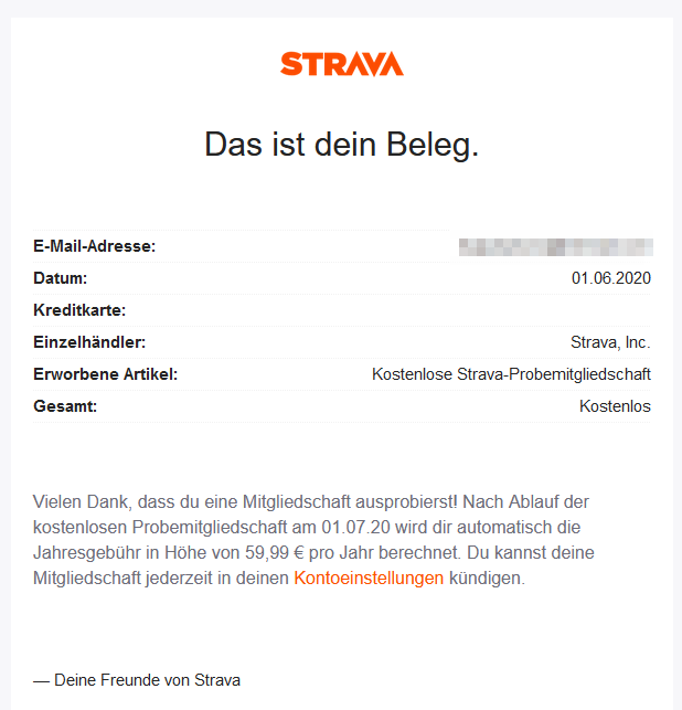 Klammheimliche Preiserhöhung – Hey Strava, das ist nicht fair!