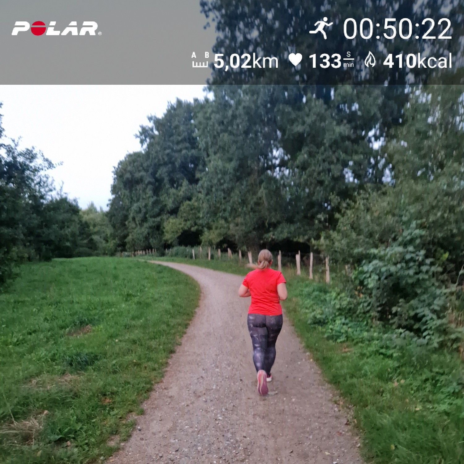 [Flex60 W2-3]: 40 min lockerer Dauerlauf (HF 143-149)