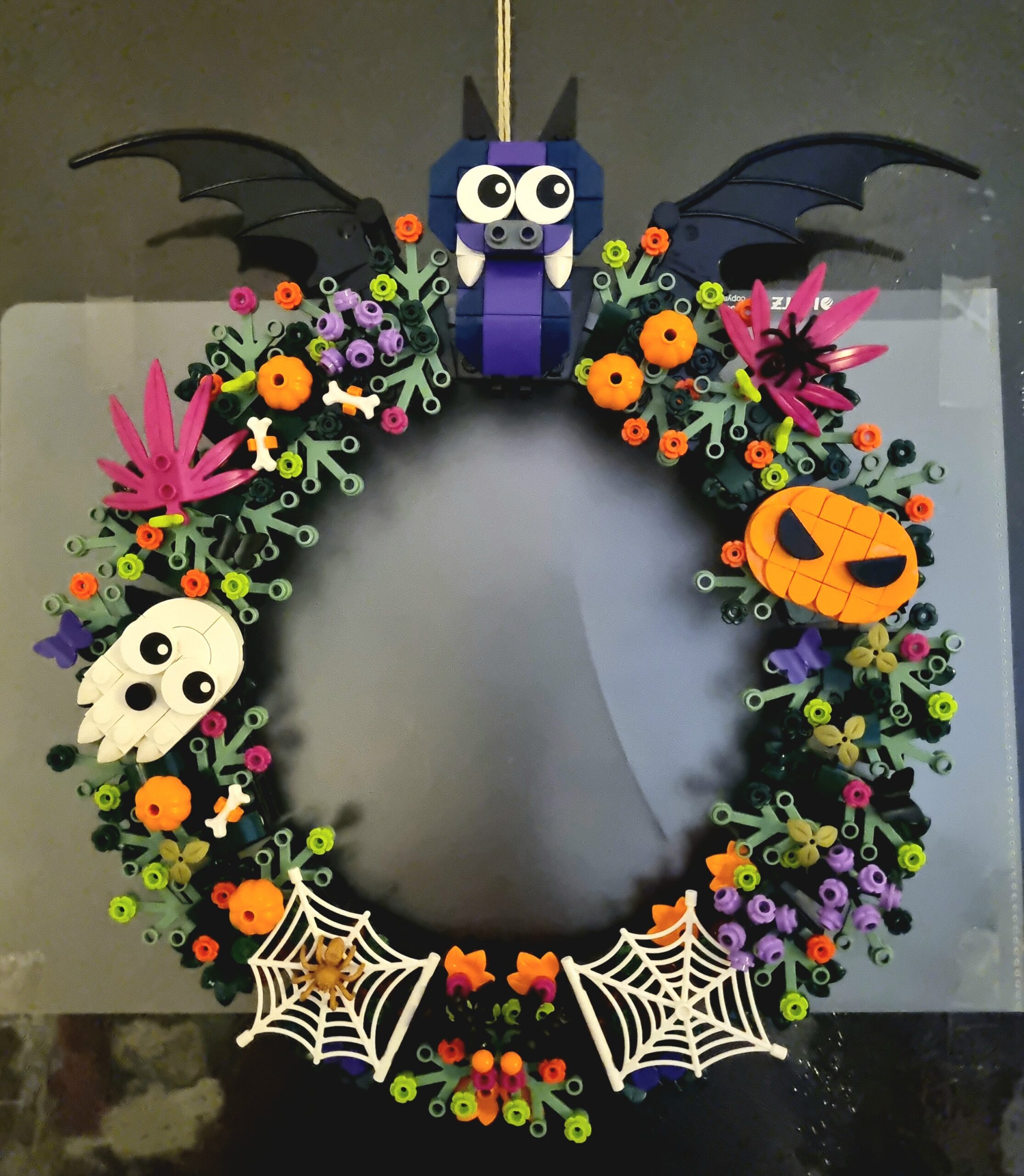 Mein Lego Halloween-Kranz ist da!