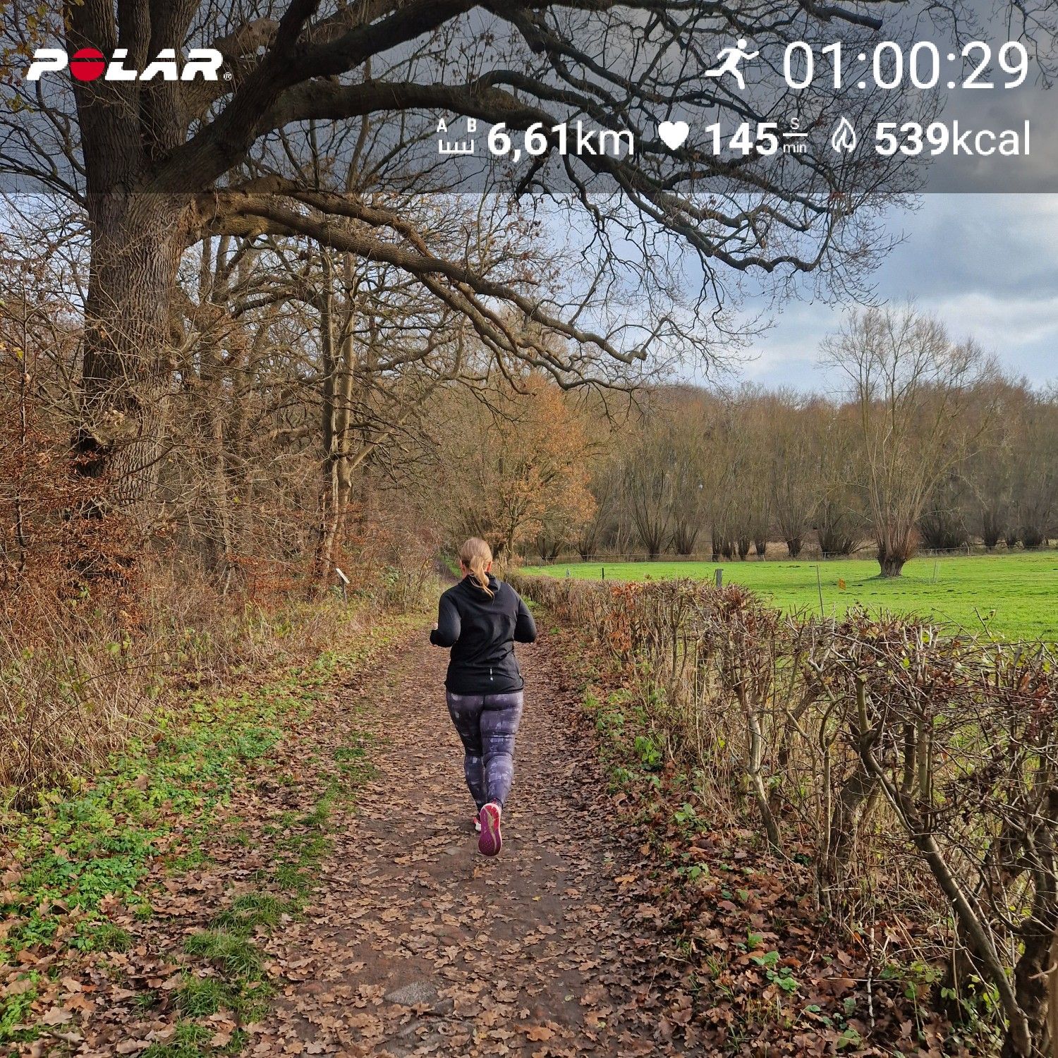 [Flex60 W7-3]: 60 min lockerer Dauerlauf (HF 143-149)