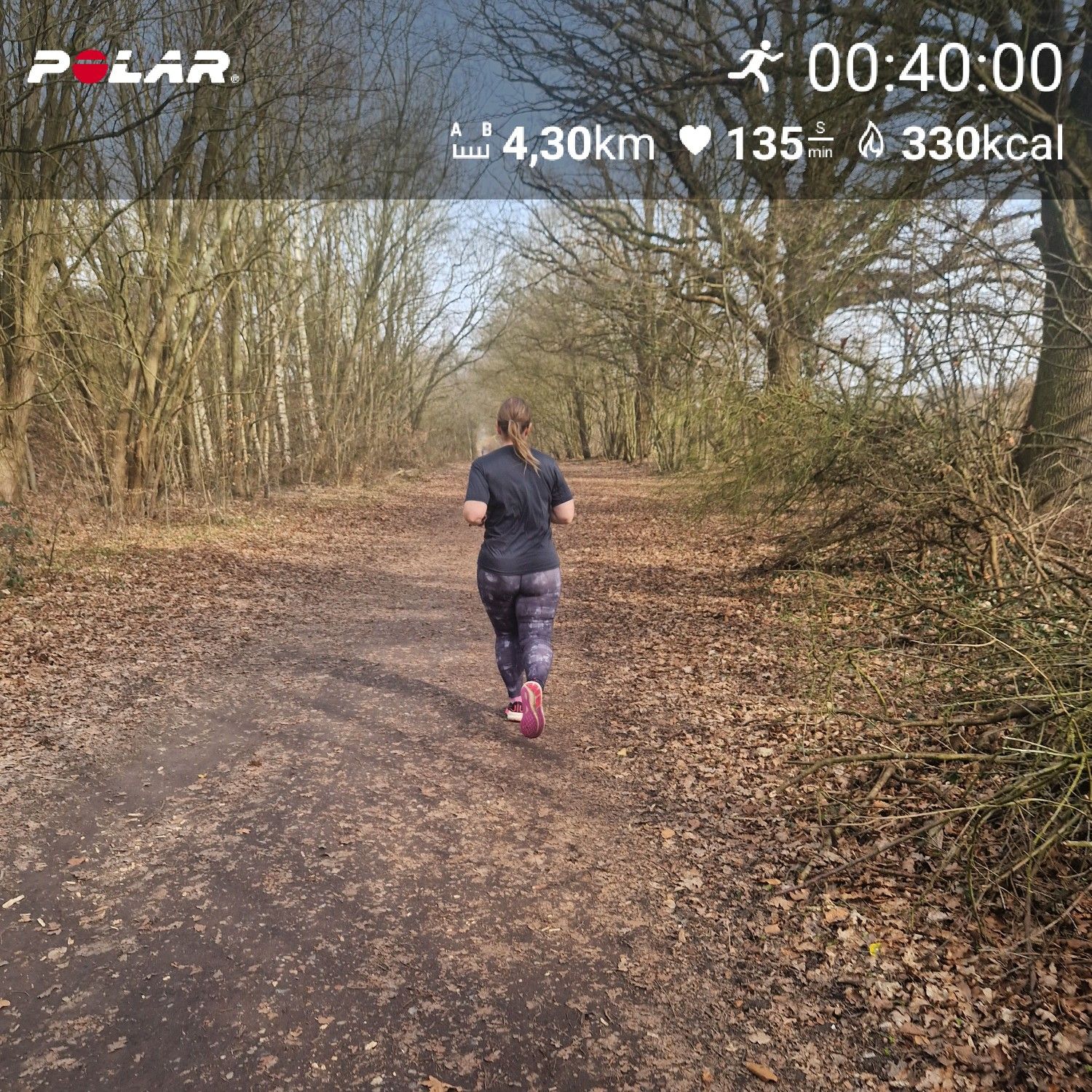 [Flex90 W3-1]: 40 min lockerer Dauerlauf (HF 144-150)