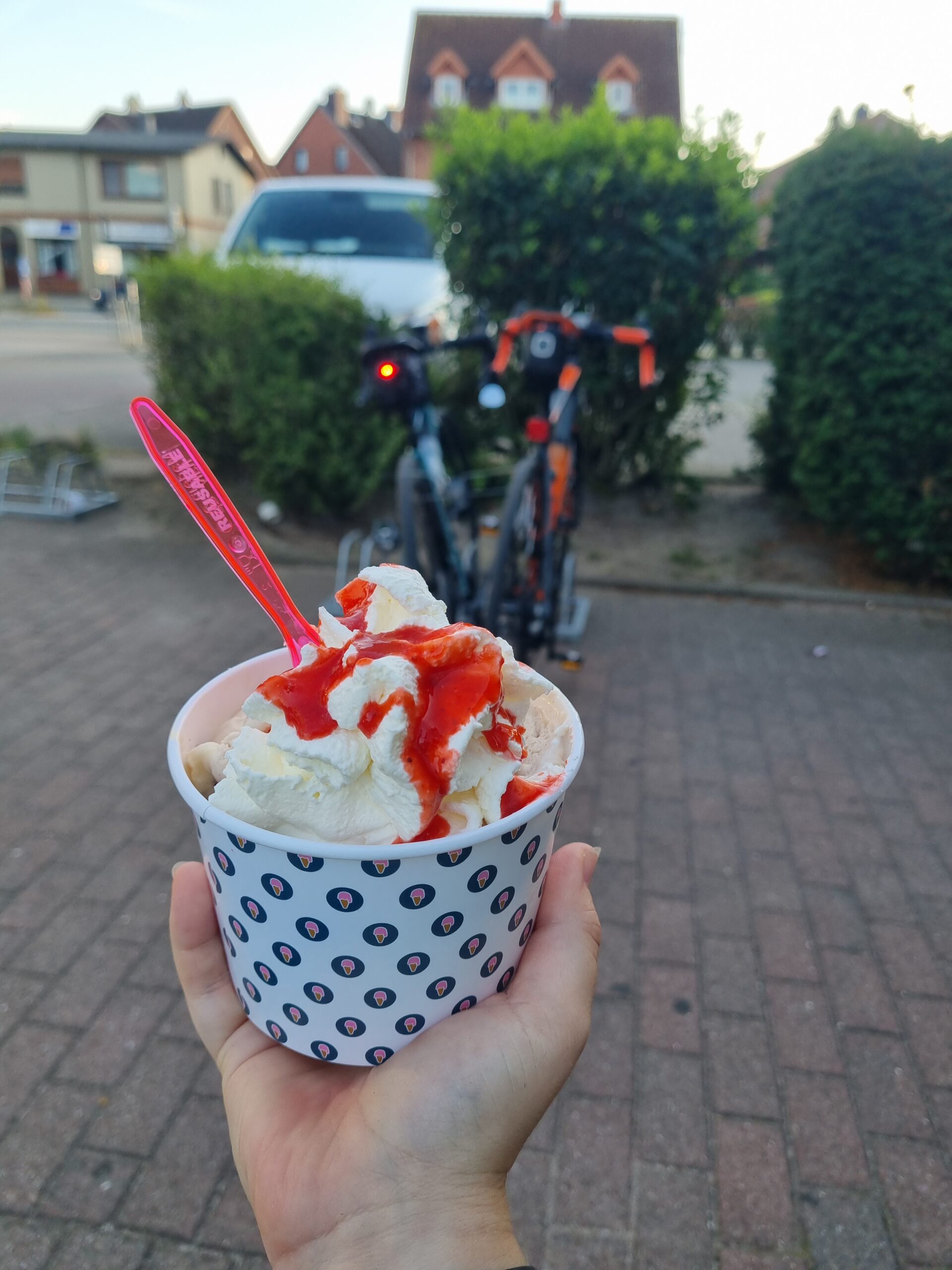 Feierabendrennradrunde – Oder: Schnell zum Eisbecher